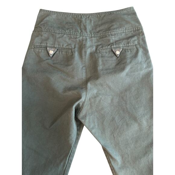 Isabel Marant Étoile Raluniae High-Rise 100% Cotton Canvas Trousers FR-36 US-4 - Picture 8 of 12